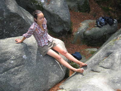 fontainebleau forest bouldering france kate rich
