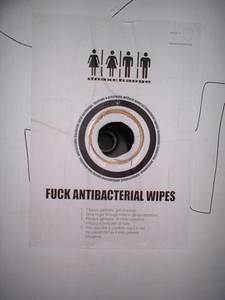 dnaxchange glory hole poster cube cinema toilets bristol antibacterial wipe