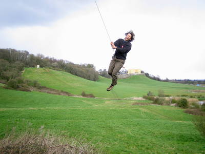 tree rope swing james kennard purdown stoke park dower house bristol