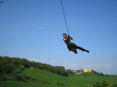 tree rope swing james kennard purdown stoke park dower house bristol