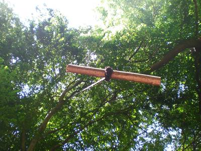 tree rope swing stick seat nightingale valley leigh woods slope bristol