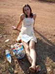 indian dress front