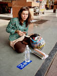 indian dress train station
