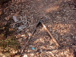  spade found in the woods