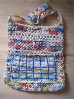 crochet plastic bag