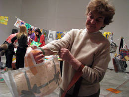 recyclyng plastic bags public workshop