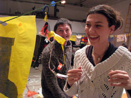 recyclyng plastic bags public workshop