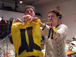 recyclyng plastic bags public workshop
