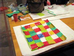recyclyng plastic bags public workshop