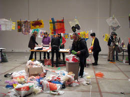 recyclyng plastic bags public workshop