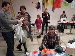 recyclyng plastic bags public workshop