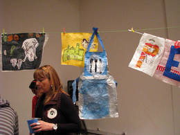 recyclyng plastic bags public workshop