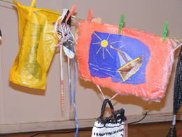 recyclyng plastic bags public workshop