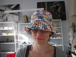 plastic bag hat julija