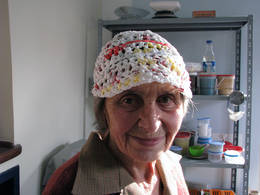 plastic bag hat bojana