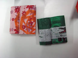 plastic bag wallet collection