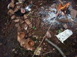  drying pottery