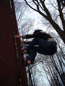 ashton court bristol urban climbing door sculpture