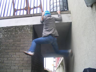 dove street bristol urban climbing chimney