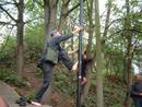 launch move for verticals: pole & trunk