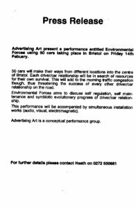 environmental forces press release