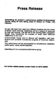 environmental forces press release