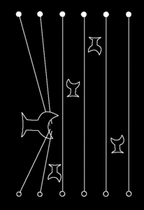 chalk graffiti binary bite bristol