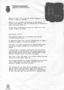planning inspectorate statement