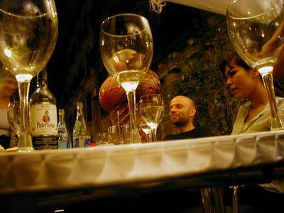 barcelona dinner heath bunting vahida ramujkic