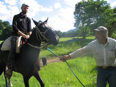 chile horse riding heath bunting