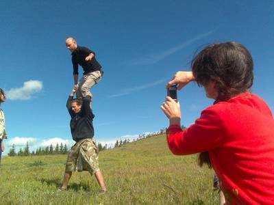 james kennard heath bunting acro balance