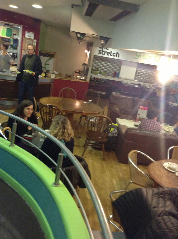 someone looking at penny