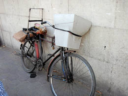 monitor bicycle basket