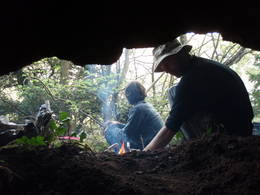 chalk cave