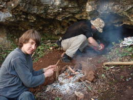 chalk cave