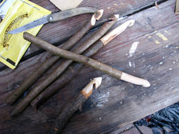  hazel tree crochet needle
