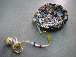 plastic bag cushion preparing base
