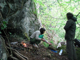 prehistoric pottery fireing