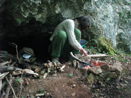 prehistoric pottery fireing