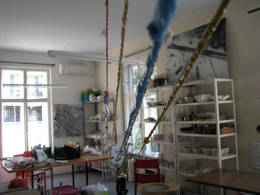 plastic bag twisted rope