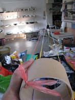plastic bag twisted rope