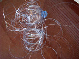 plastic bottle string