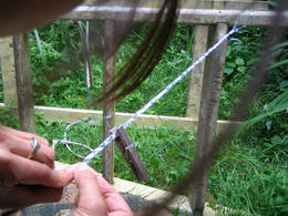 plastic bottle string
