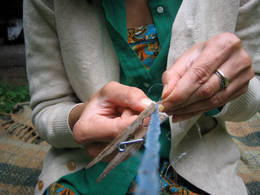 plastic bottle string